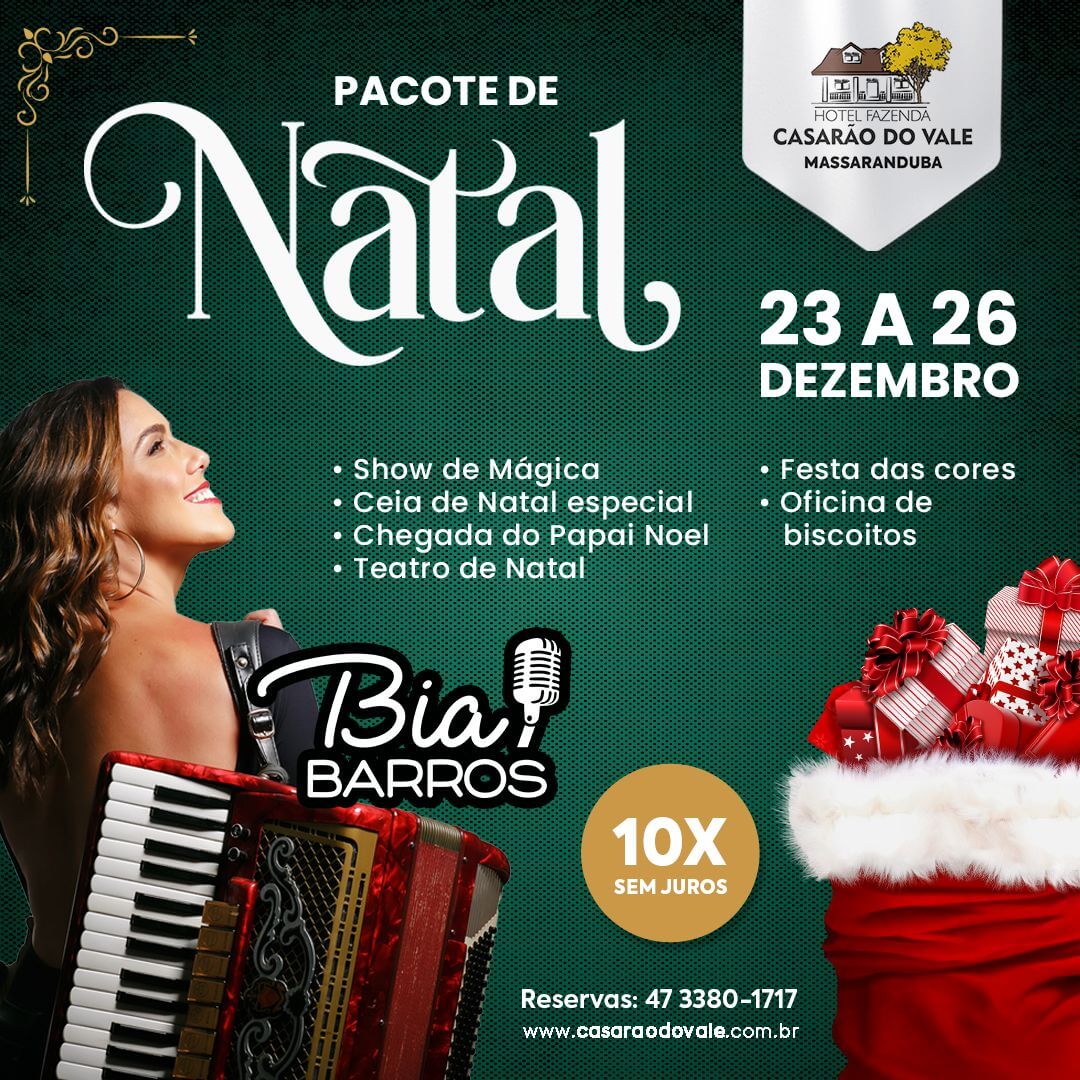 Natal no Hotel Fazenda Casarão do Vale